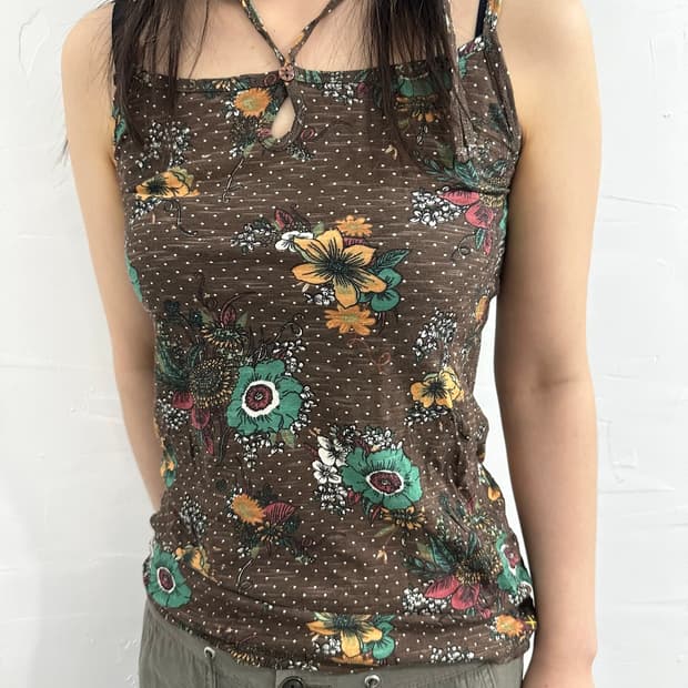 honey suckle rose oriental sleeveless