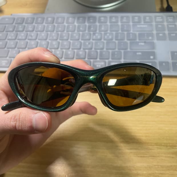 오클리 xx twenty 트웬티 메탈릭 다크그린