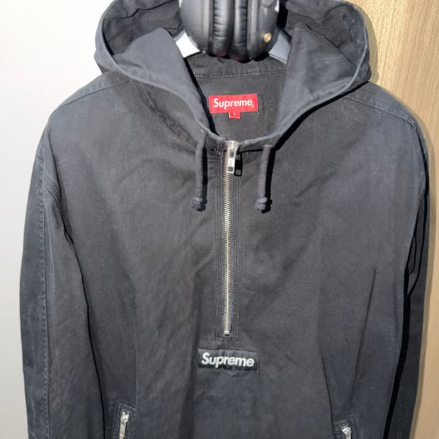 슈프림 [정품] 박스로고 (시세 80만) 후드집업 아노락 워크자켓 L