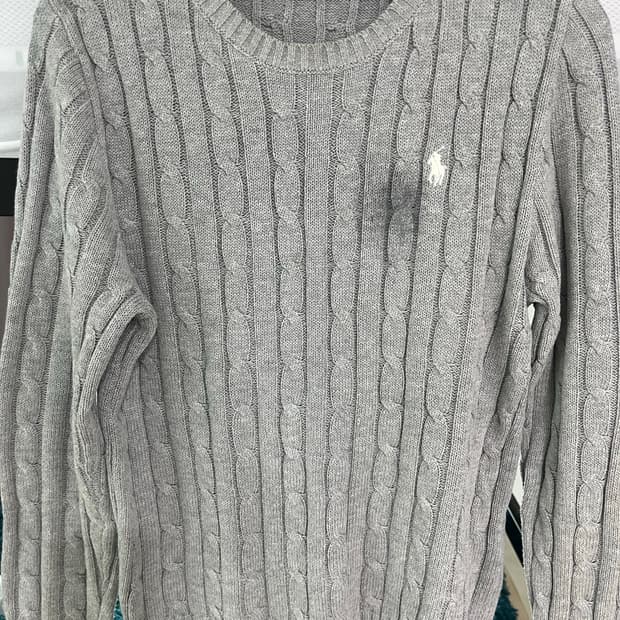 랄프로렌 폴로 니트(그레이)