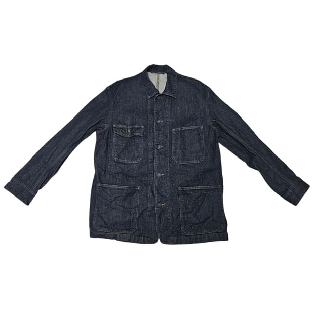 유니클로 샐비지 데님 자켓 L