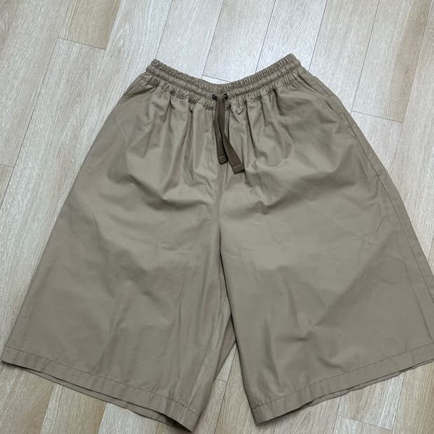 [S] 메종키츠네 와이드 버뮤다 팬츠