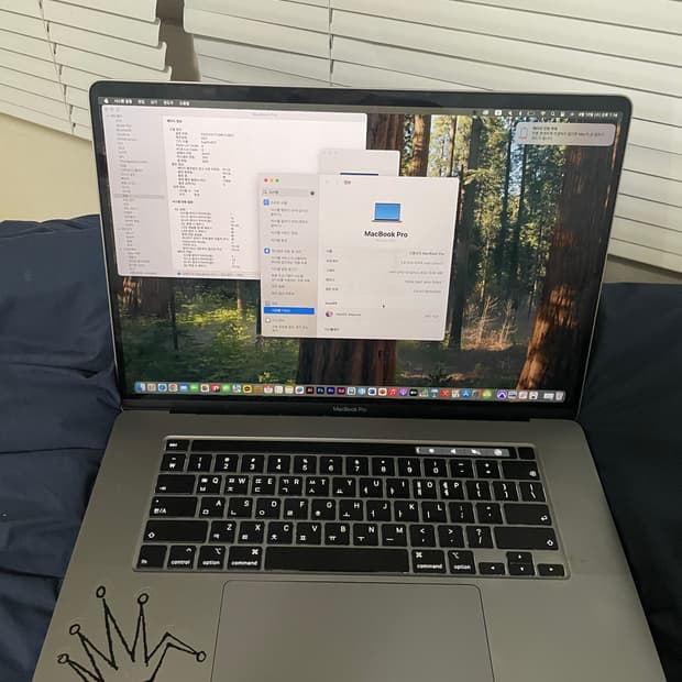 (+매직마우스) 2019 맥북프로 16인치 i7 16GB 512GB