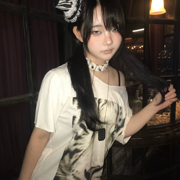 Zebra Mini Top Hat Hairpin