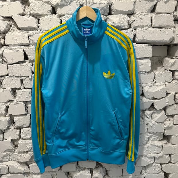 아디다스 파이어버드 져지 트랙탑 스카이블루