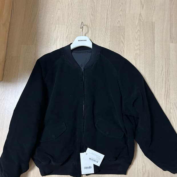 (새상품)25fw 브라운야드 리버서블 몰스킨 블루종 5사이즈