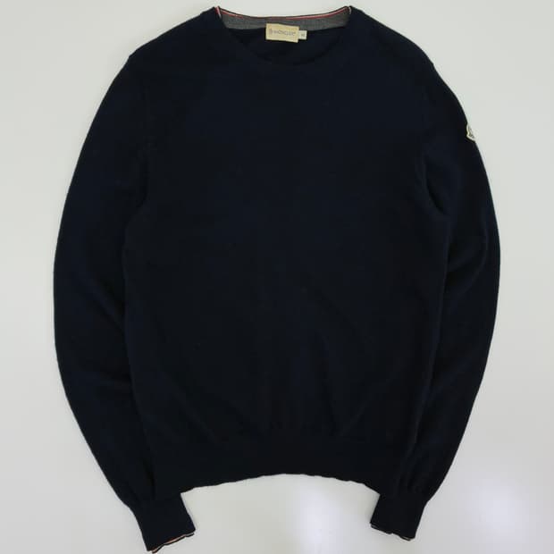 Moncler 몽클레어 암패치 울 라운드 니트