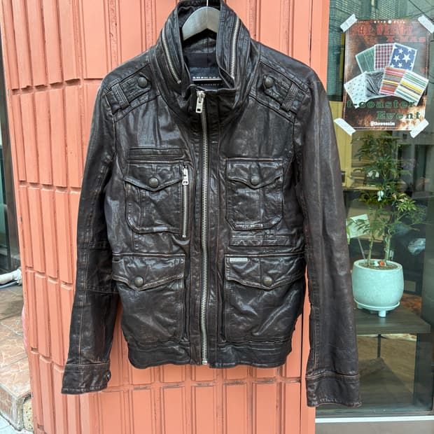 Buckaroo 양가죽 자켓