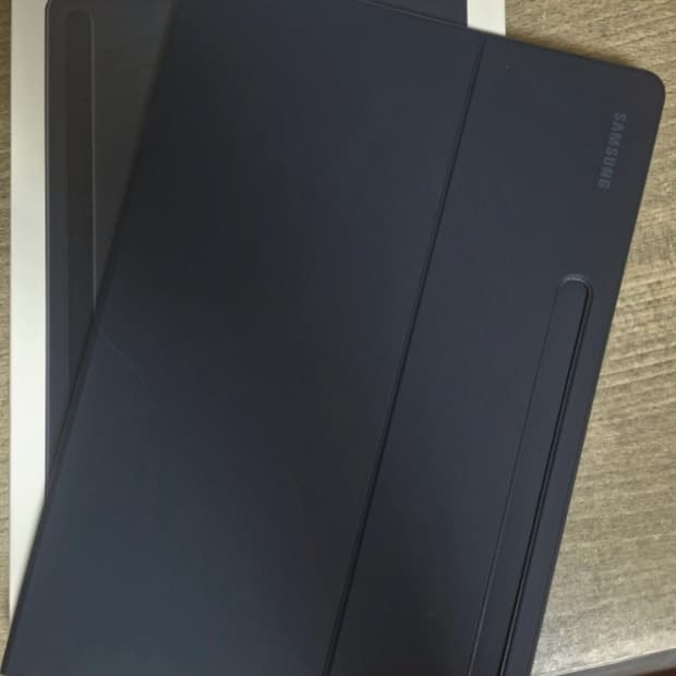 삼성 정품 갤럭시탭 북커버 케이스 S7+ (S7 FE, S8+ 호환)