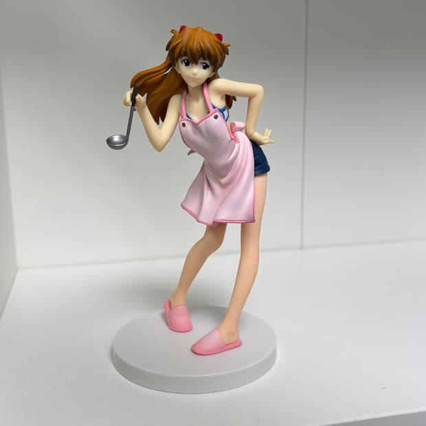 에반게리온 신극장판 앞치마 에이프런 아스카 피규어