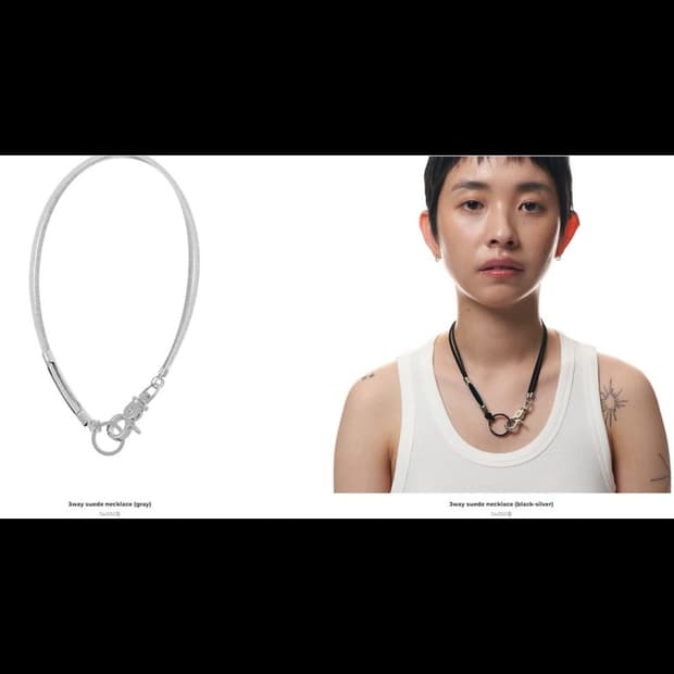 sagegasage 세이지가세이지 목걸이 실버 