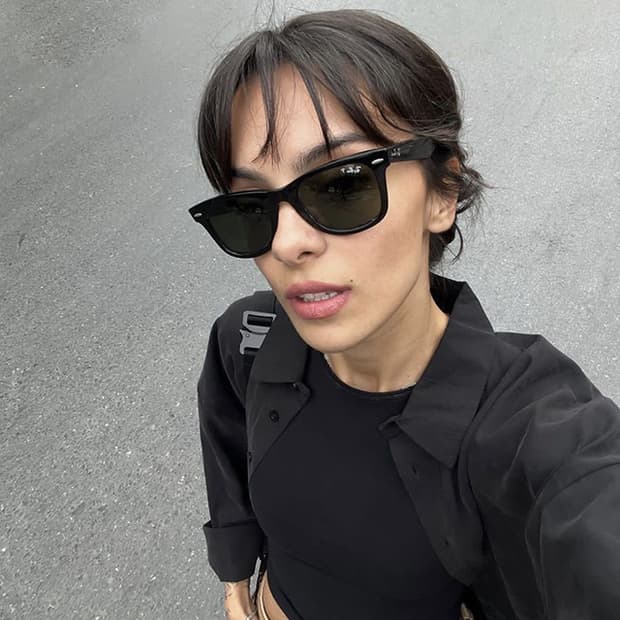 레이밴 RB2140F 901  52사이즈 블랙 아시안핏