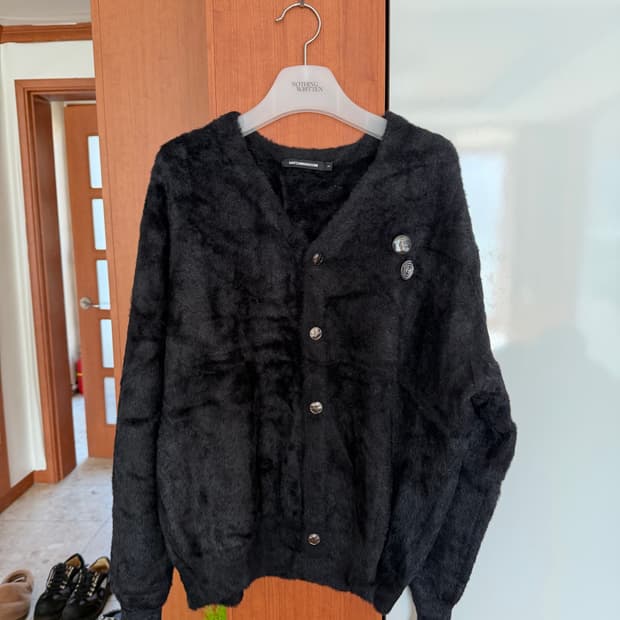 해칭룸 모헤어 가디건 m사이즈