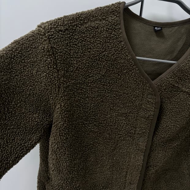 유니클로 뽀글이 깔깔이