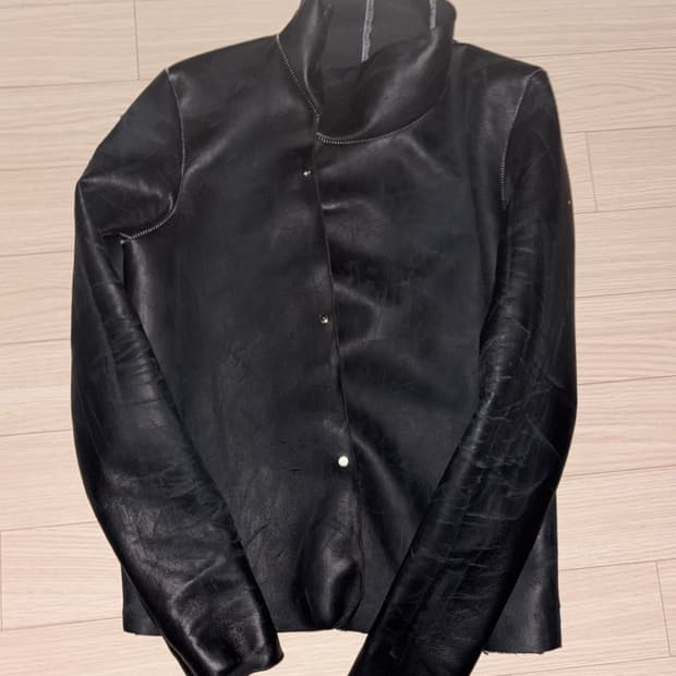 Sheepskin scarecrow jacket