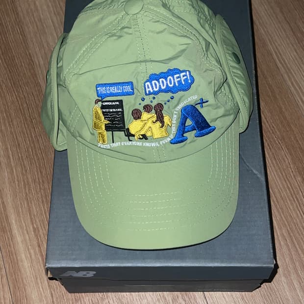 애드오프 ALREADY KNOW FACT 볼캡 올리브 