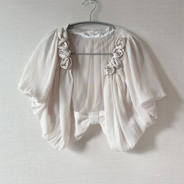 Vintage Rosette Bolero