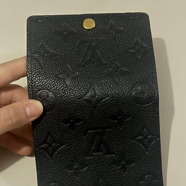 루이비통 로잘리 코인 퍼스 모노그램 블랙