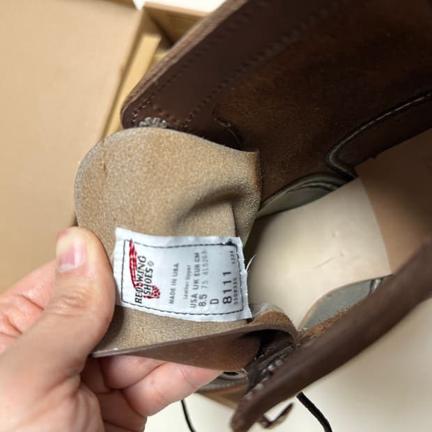 레드윙 아이언레인저 8111 265 D 새제품