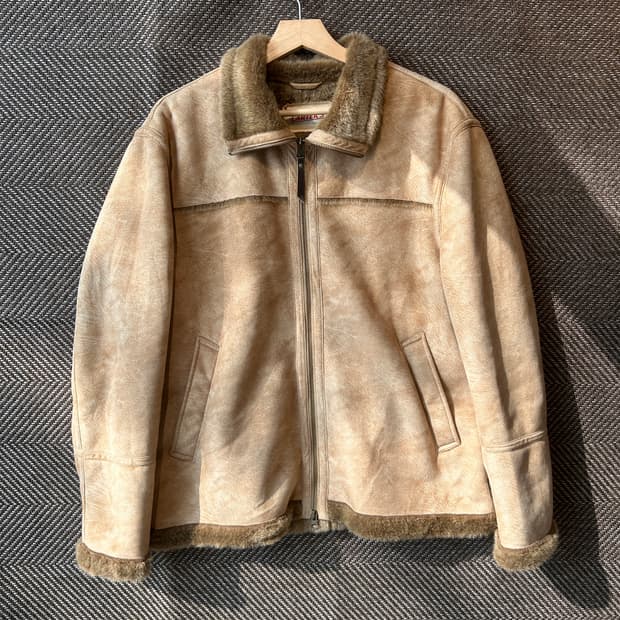 90s 카터스 무톤 퍼 자켓 Carter’s
