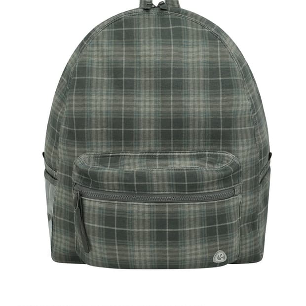 코이세이오 체크 백팩 카키