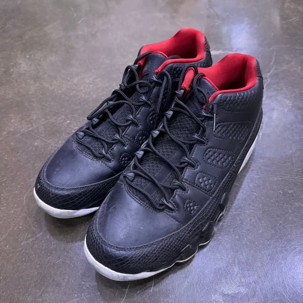 조던 에어조던 9 레트로 로우 블랙/레드 브레드 280