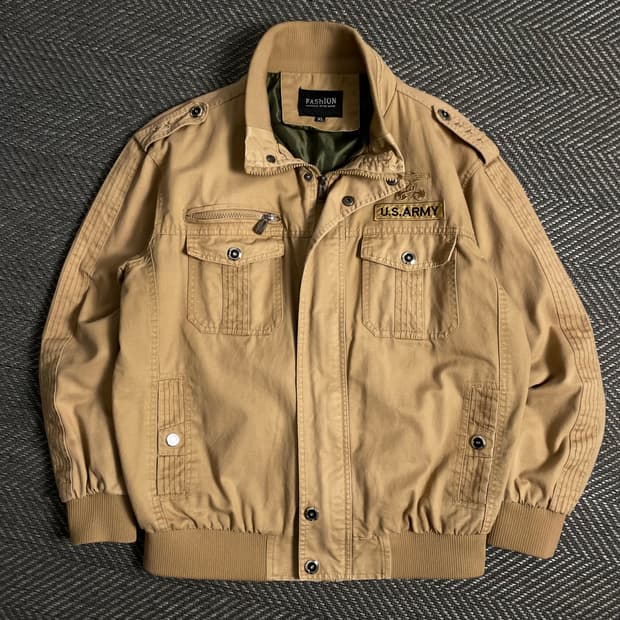 USA army 밀리터리 포켓 필드 블루종 자켓o 5042