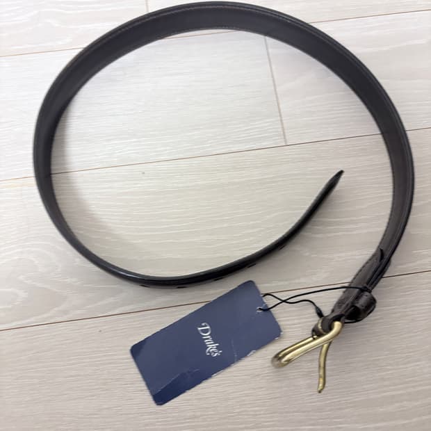 드레익스 가죽 벨트 