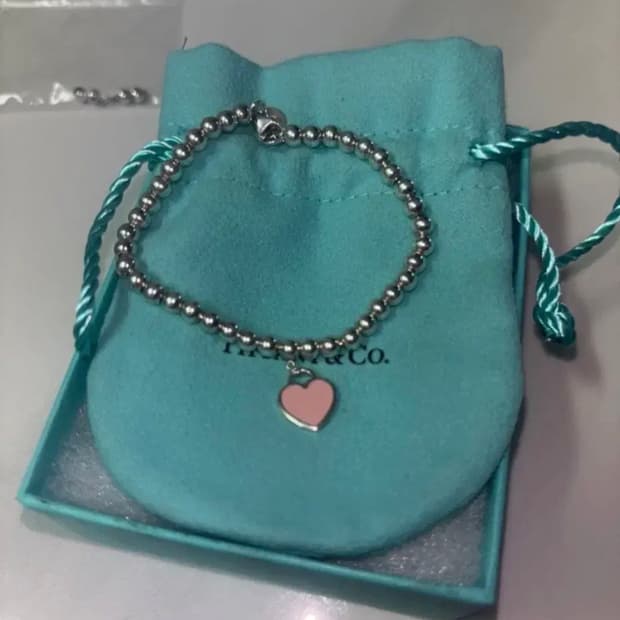 티파니앤코 리턴투 하트 비드팔찌