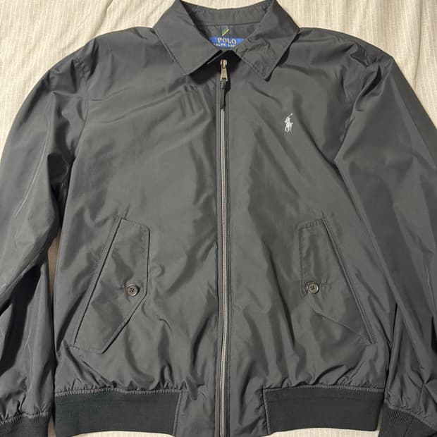 폴로 랄프로렌 나일론 블루종 자켓 M