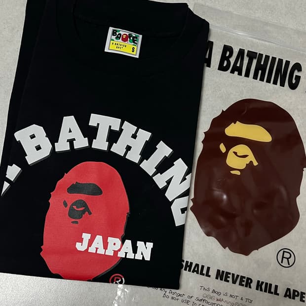 베이프 반팔티 (s)