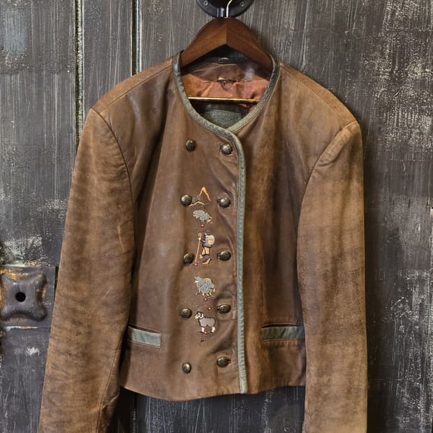 90s Leather Jacket /made in Germany