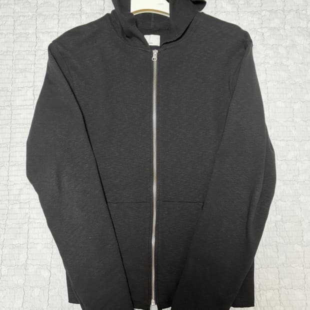 모노프리베 후드 집업 텍스쳐드