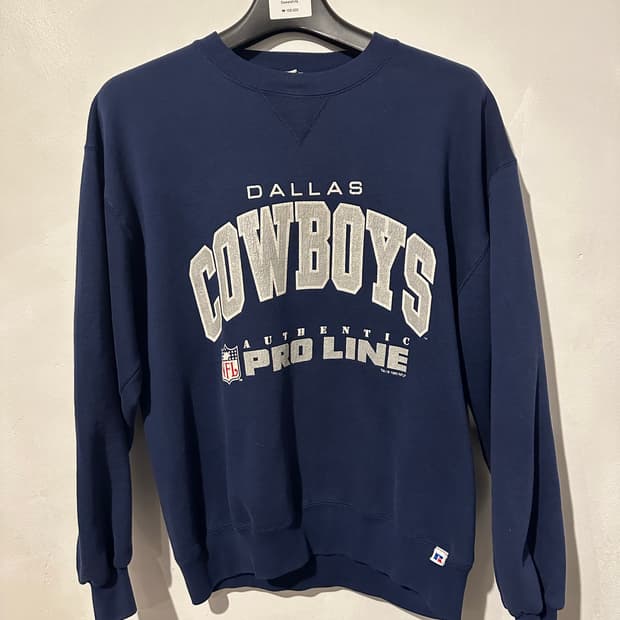 빈티지 90s 러셀 스웻셔츠 카우보이