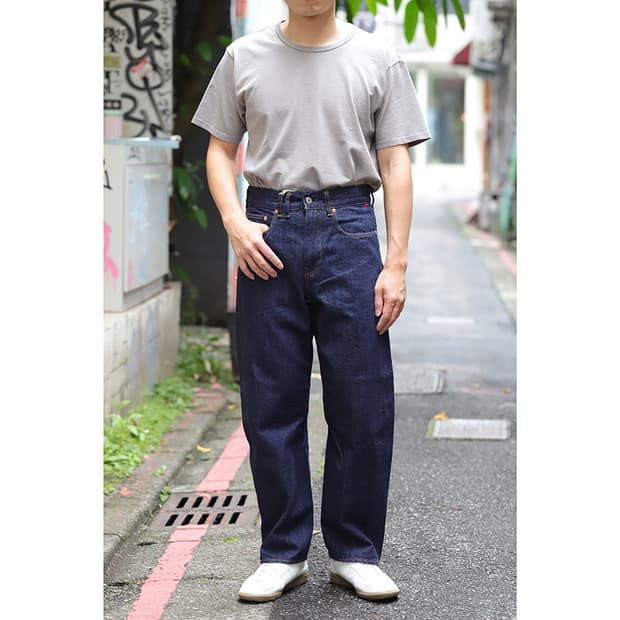 Anacronorm draping straight pants 34