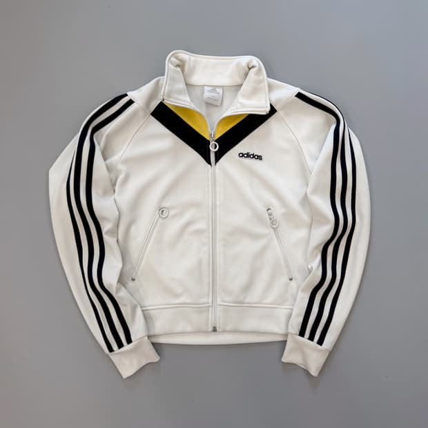 아디다스 00‘s 화이트 배색 트랙 져지