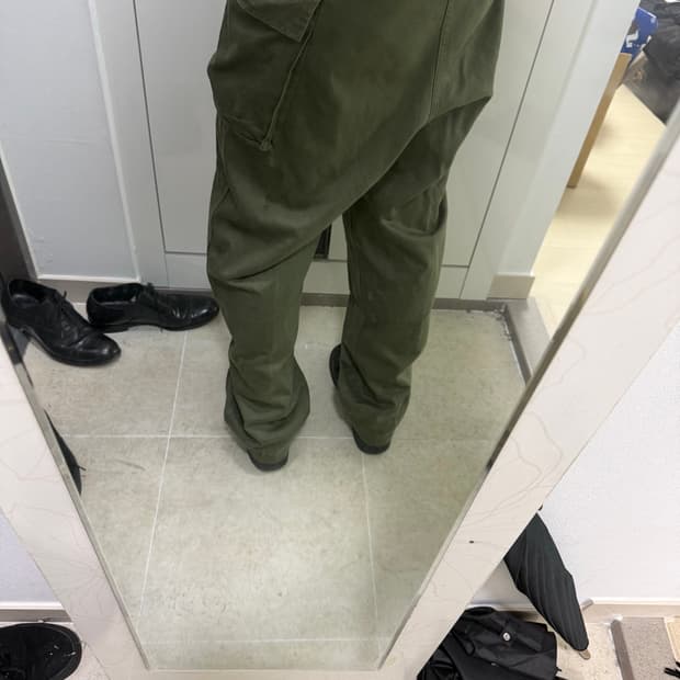 일본 빈티지 1995년 생산 교정복 바지