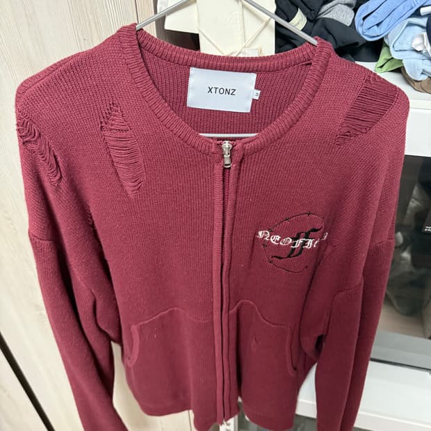 Xtonz 니트가디건 단종제품