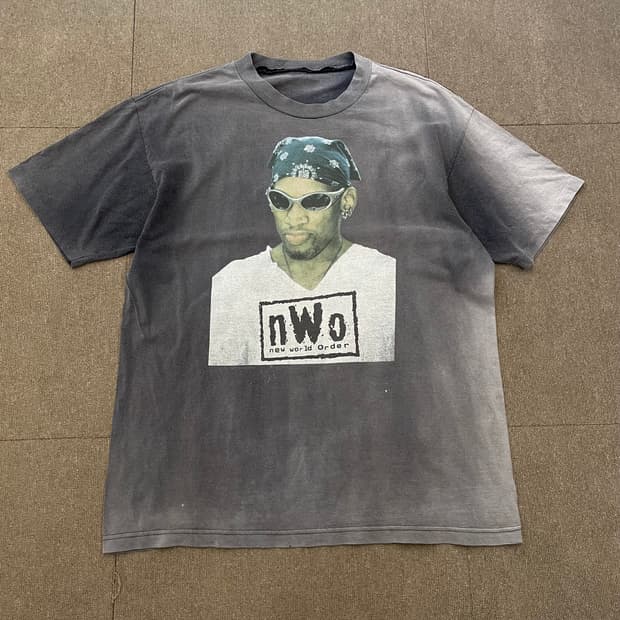 90s OG Dennis Rodman NWO 데니스 로드맨 빈티지 티셔츠
