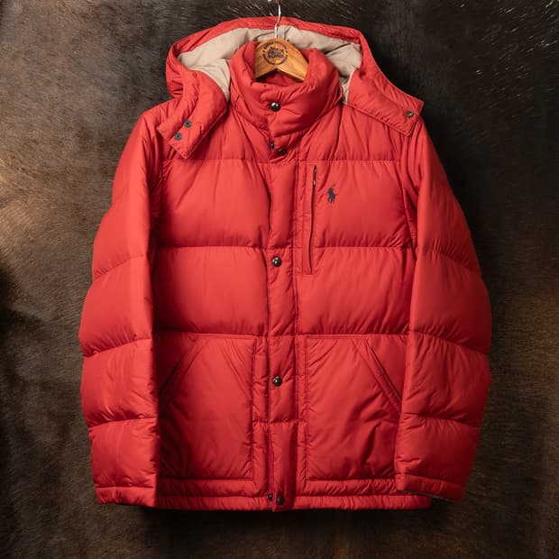 [95] 폴로 랄프로렌 덕다운 자켓 레드 MO-2437 