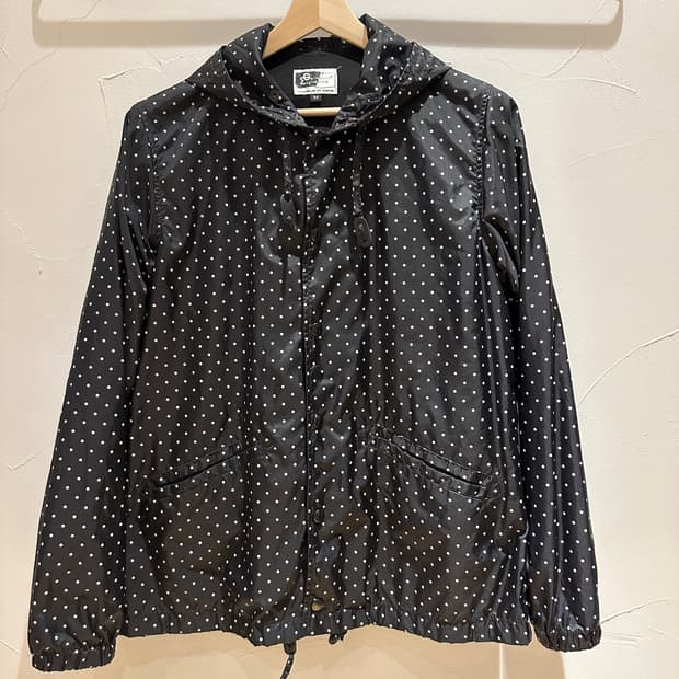 [MADE IN USA] 엔지니어드 가먼츠 폴카 도트 후드 코치 자켓