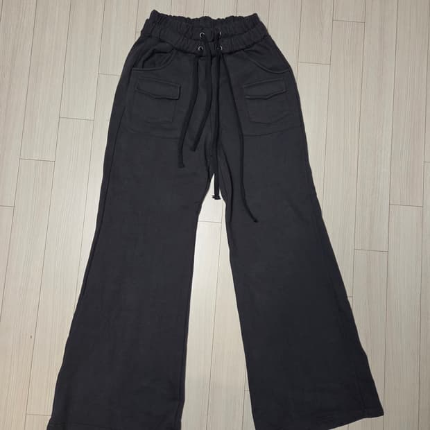 선데이 오프 클럽 와이드 새깅 스웻 팬츠