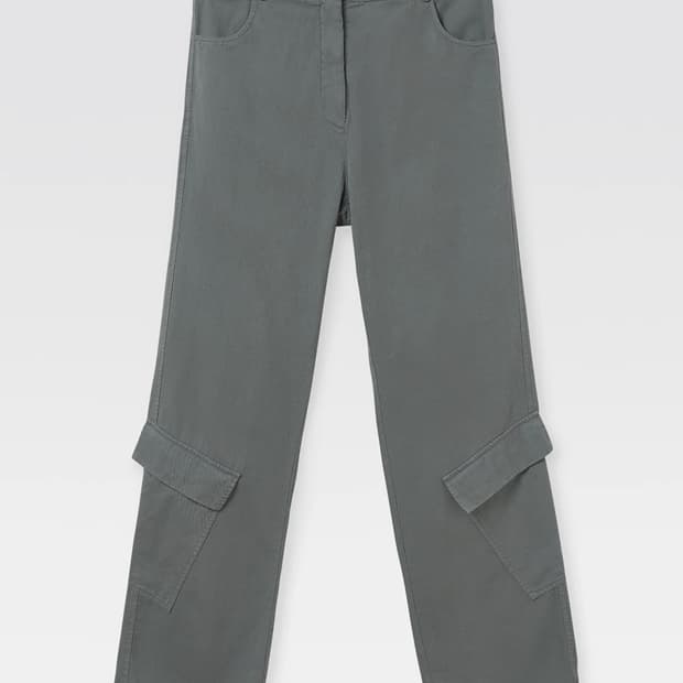 (36) 기마구아스 Irina 카고 팬츠 그레이