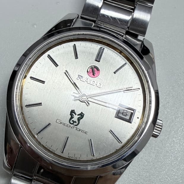 70s RADO Green Horse 빈티지 오토매틱