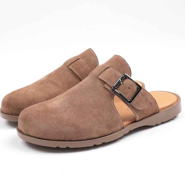 [남성270]브레노웰트 스웨이드 클로그 샌들