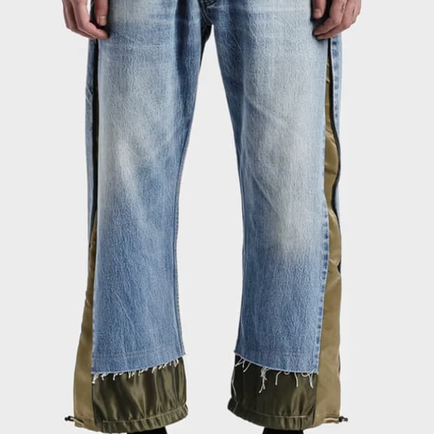 폴리퀀트×리바이스 청바지 Size 2 (허리 34정도)