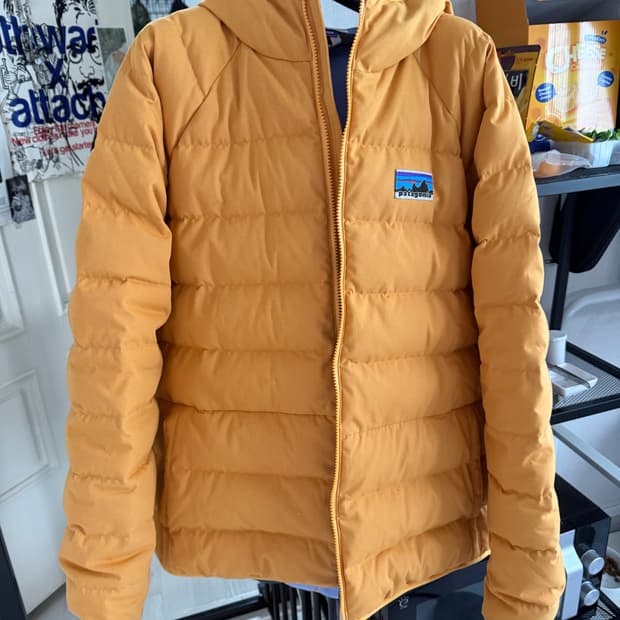 [L]파타고니아 50주년 코튼 다운 자켓 드라이드 망고