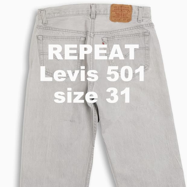 빈티지 리바이스 501 80s USA 31 인치 LV50133469