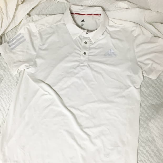 빈티지 아디다스 반팔 스포티 골프웨어 와투케