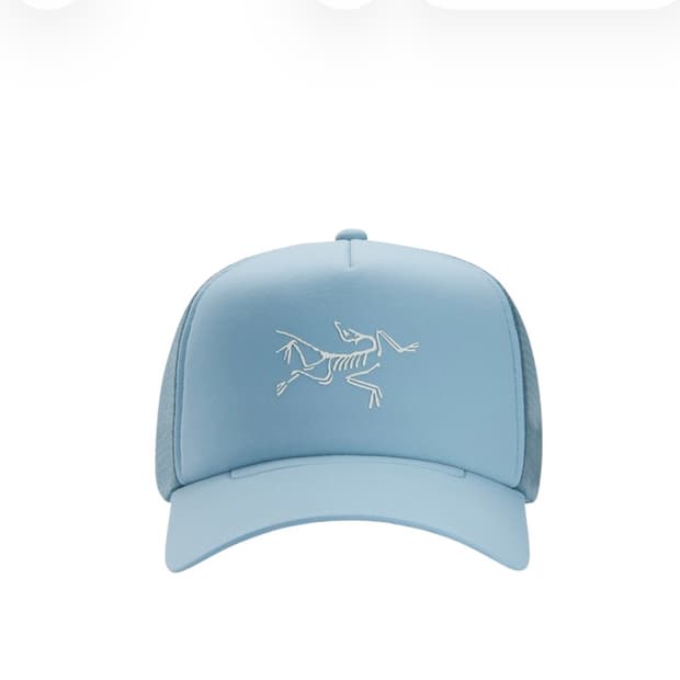 아크테릭스 버드 커브드 브림 트러커 햇 솔레스